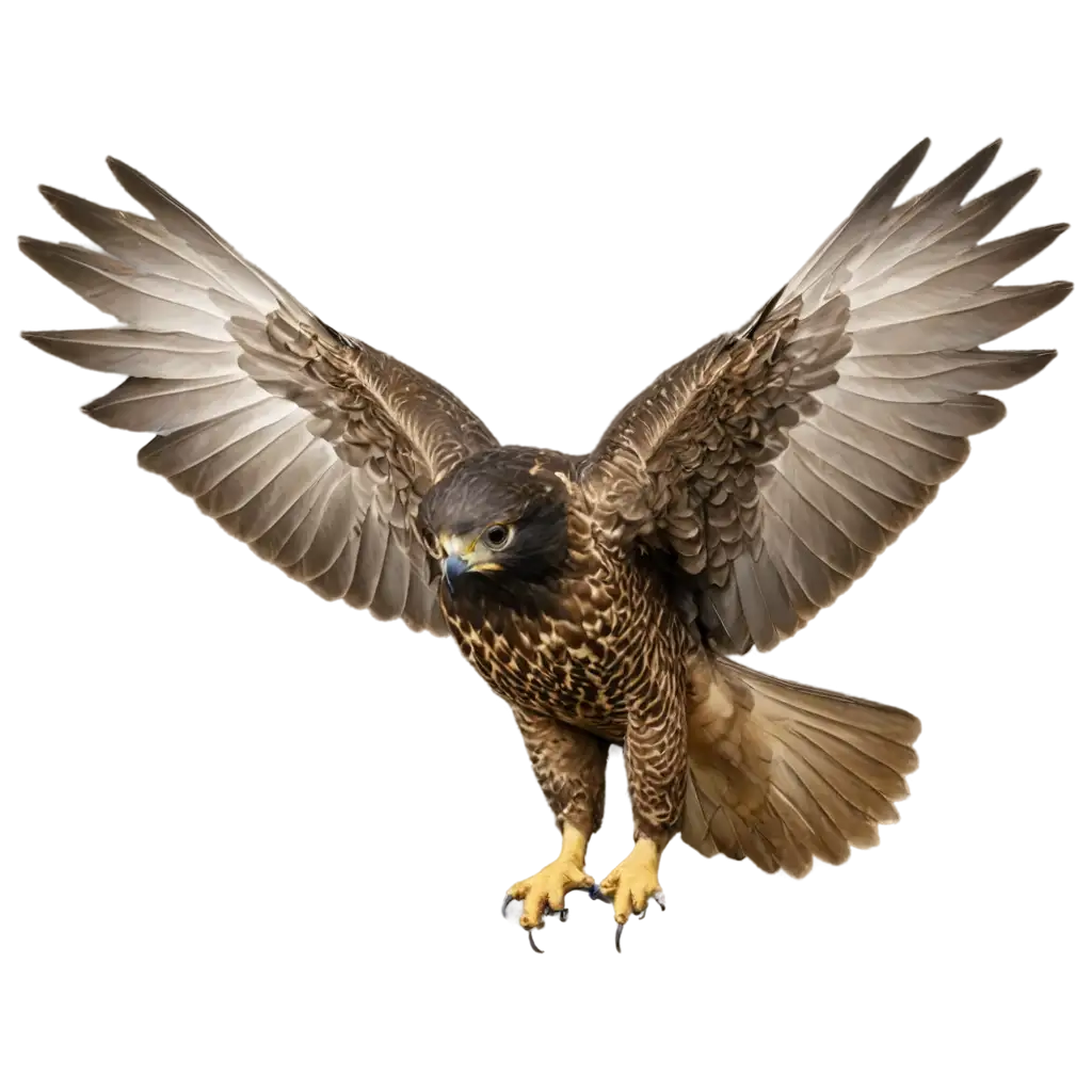 Falcon-with-Wide-Wings-PNG-HighQuality-Image-for-Various-Digital-Applications