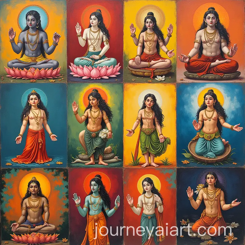 Paintings-Depicting-Scenes-from-Each-Kanda-of-the-Ramayana