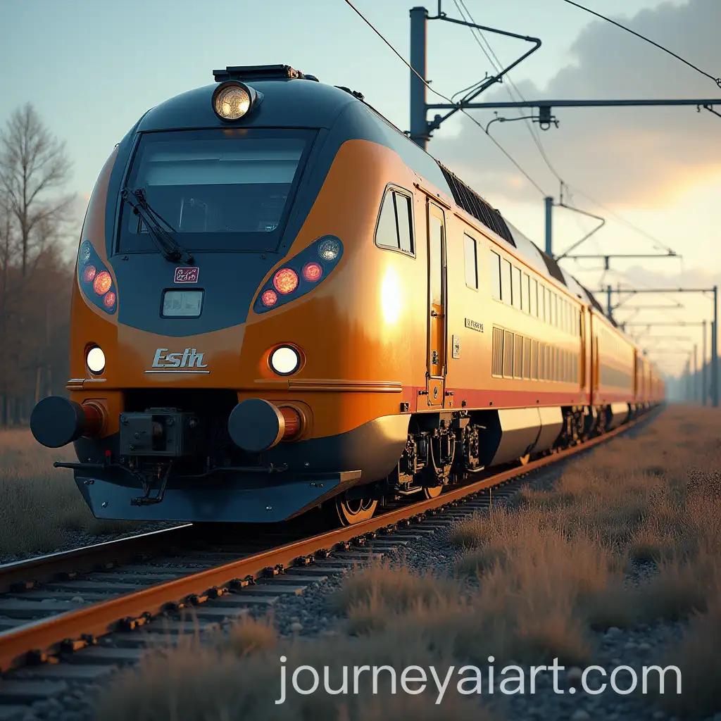 Dynamic-Train-in-Motion-on-Scenic-Track