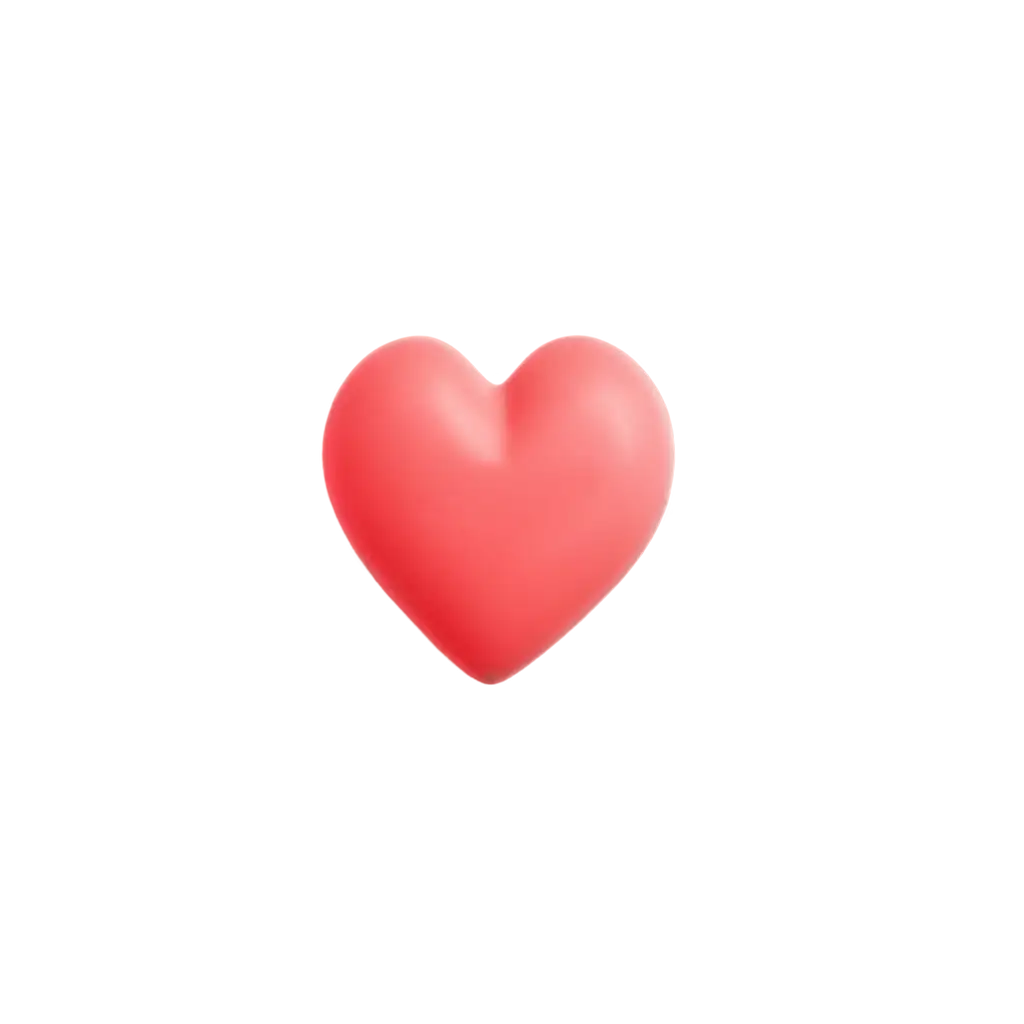 Soft-Red-Jellylike-Squishy-3D-Heart-Icon-PNG-HighQuality-and-Versatile-Design
