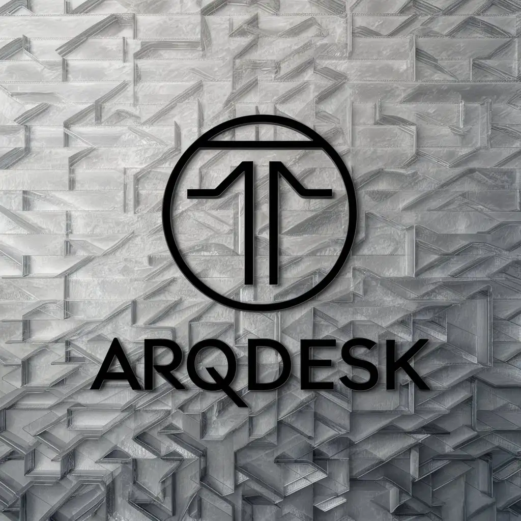 LOGO Design For ARQDESK Modern and Professional Vector Logo with Architectural Tools