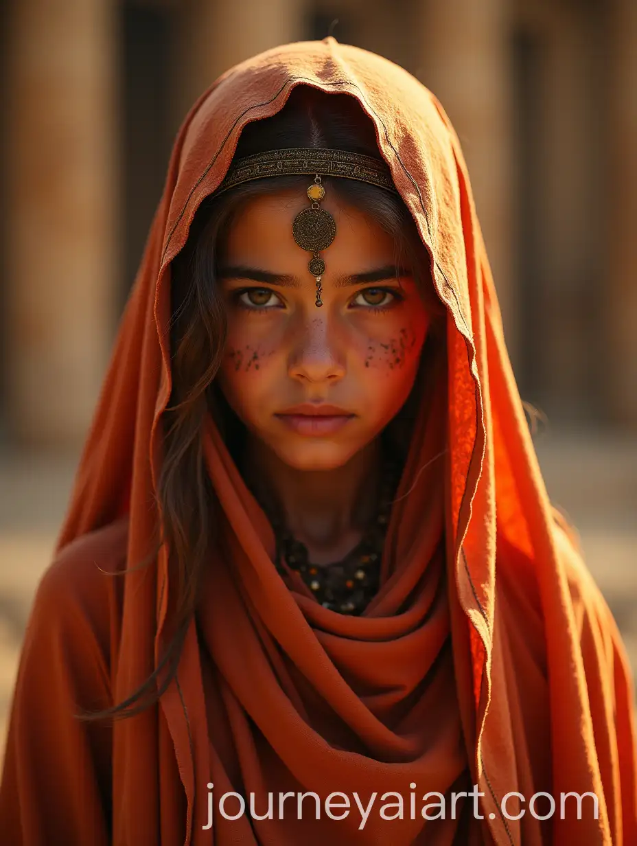 Ancient-Babylon-Girl-in-Veil-Inspired-by-Fire-Worshipers