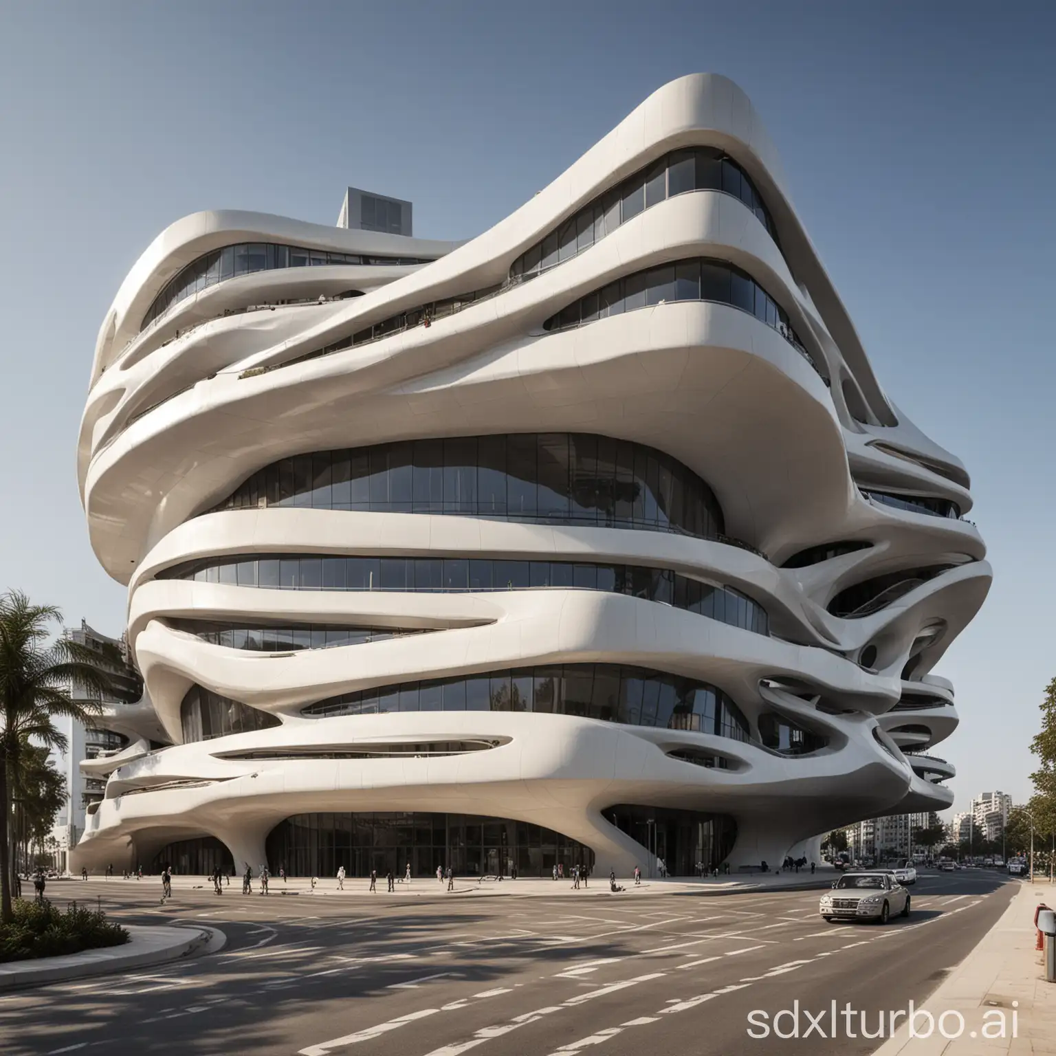 ZAHA HADID ARCHITECTURE WITH SAFDIE ARCHITECTURE