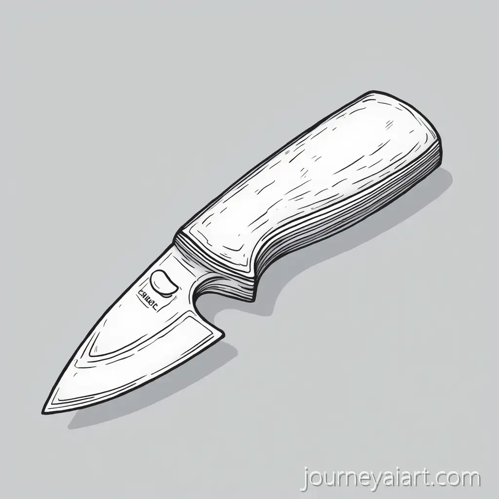 Ergonomic-Knife-Handle-Design-with-Finger-Grooves-in-Minimalist-Style