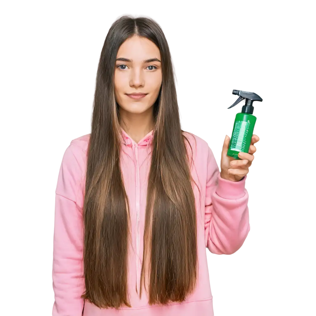 HighDefinition-PNG-Images-of-LongHaired-Girls-with-Rosemary-Oil-Hair-Spray-for-Enhanced-Beauty