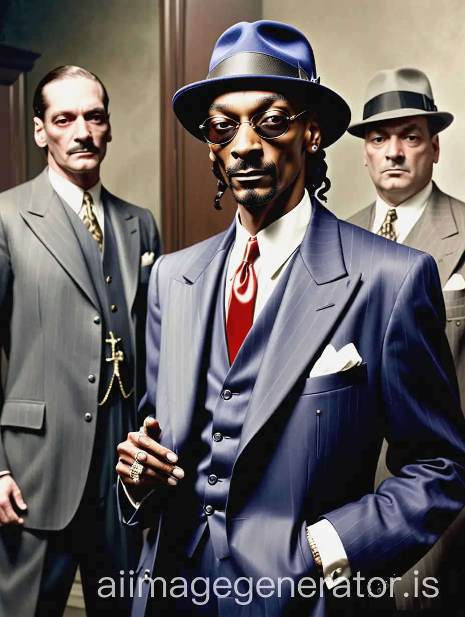 Snoop-Dogg-as-a-1930s-Mobster-with-Another-Colorful-Mobster