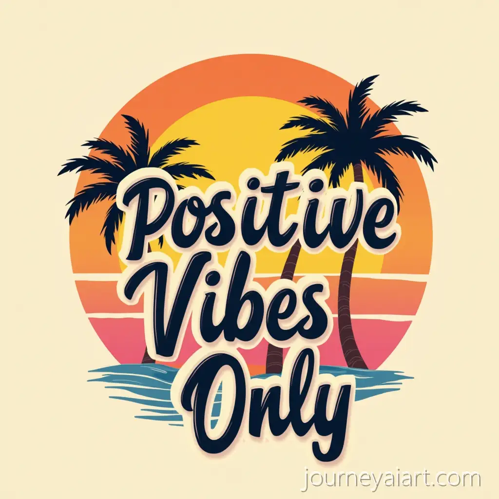Retro-Sunset-Vibes-withSunset-Vibes-Design-Positive-Vibes-Only-Text-in-Groovy-70s-Style