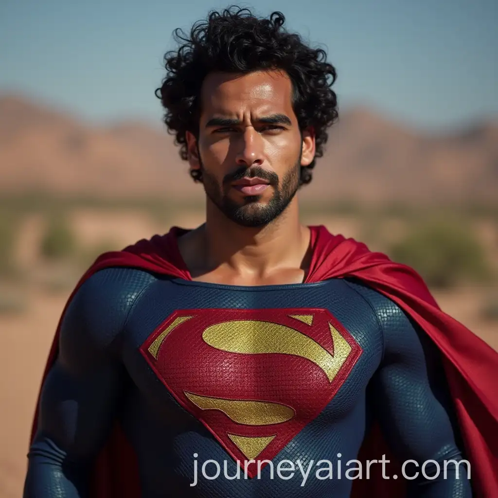 Mohamed-Salah-in-Superman-Costume-on-the-Football-Field