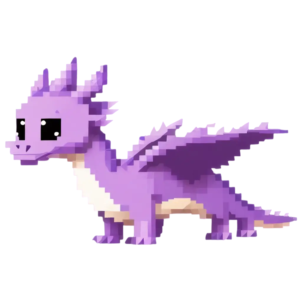 8Bit-Pixel-Art-Baby-Purple-Dragon-PNG-HighQuality-Transparent-Image-for-Creative-Projects