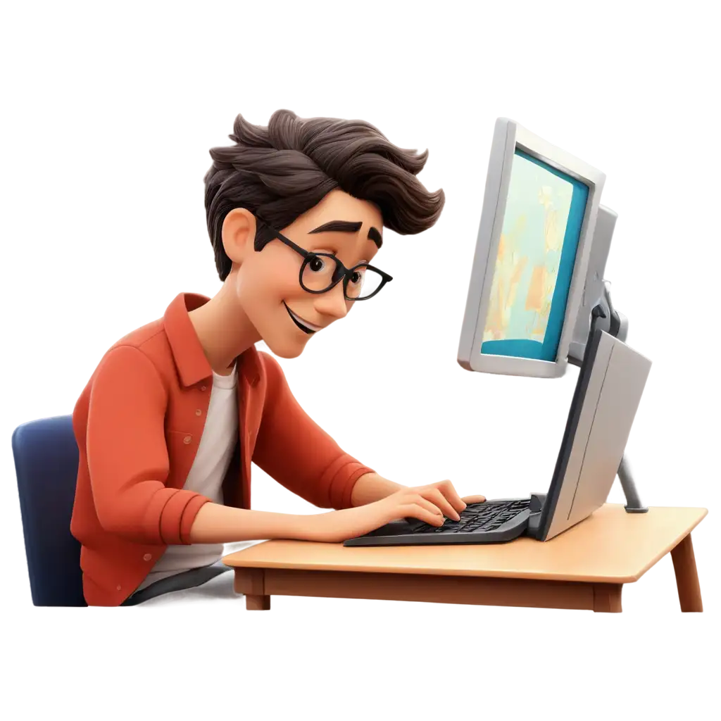 Cartoon-Teaching-Computer-PNG-Fun-and-Engaging-Digital-Learning-Illustration