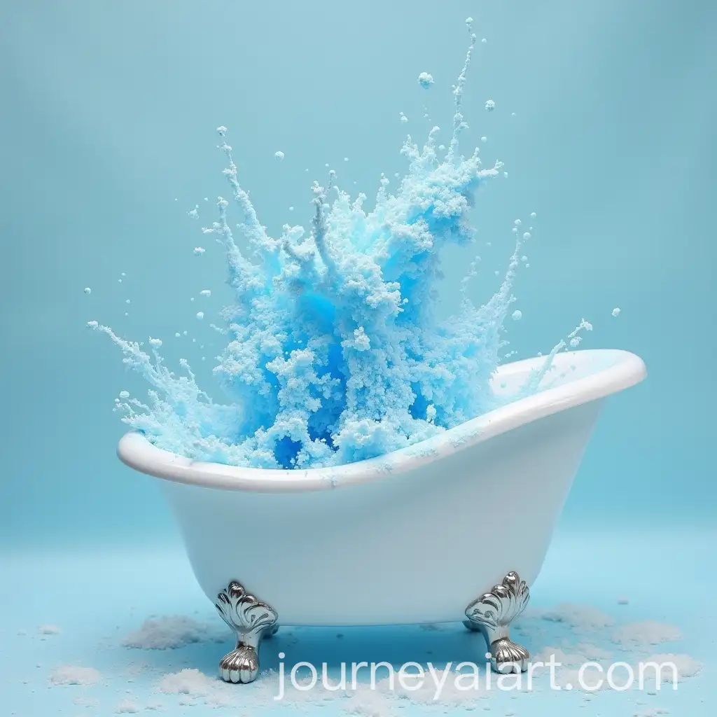 Calming-Blue-Bath-with-Powder-and-Salt
