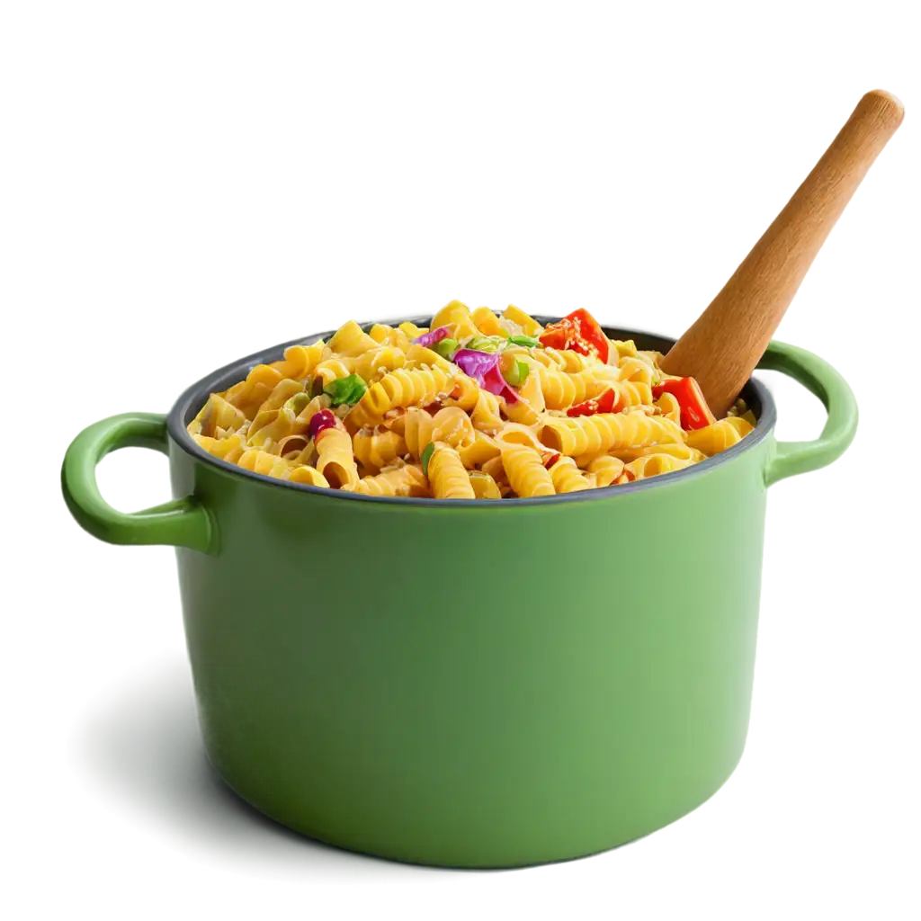 Colorful-Long-Pasta-in-a-Colorful-Deep-Pot-PNG-Image