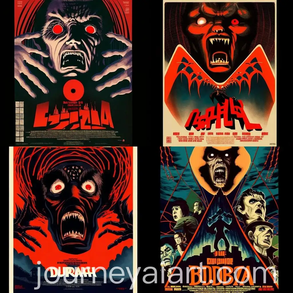 Vintage-1970s-BType-Horror-Movie-Poster-with-Mysterious-Figures