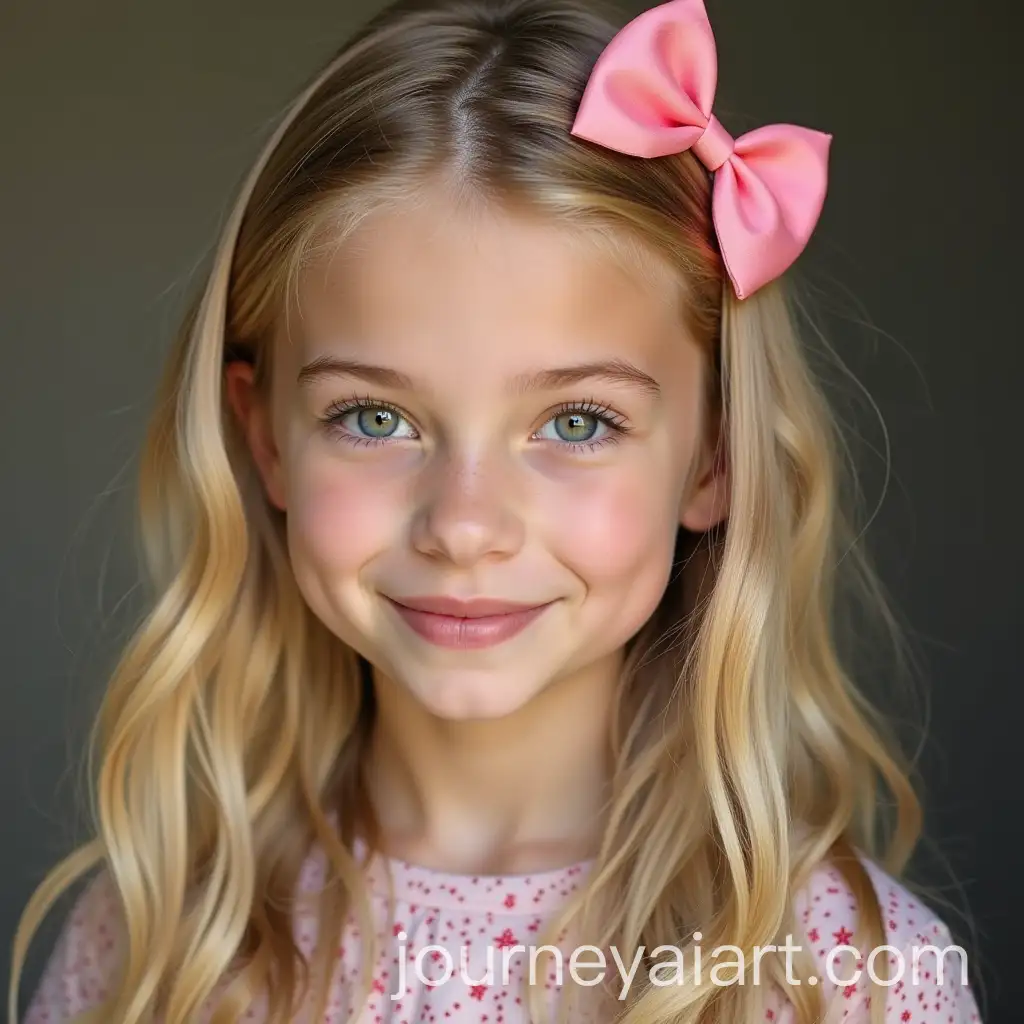 Teen-Girl-with-Blonde-Hair-and-Bow-Accessory