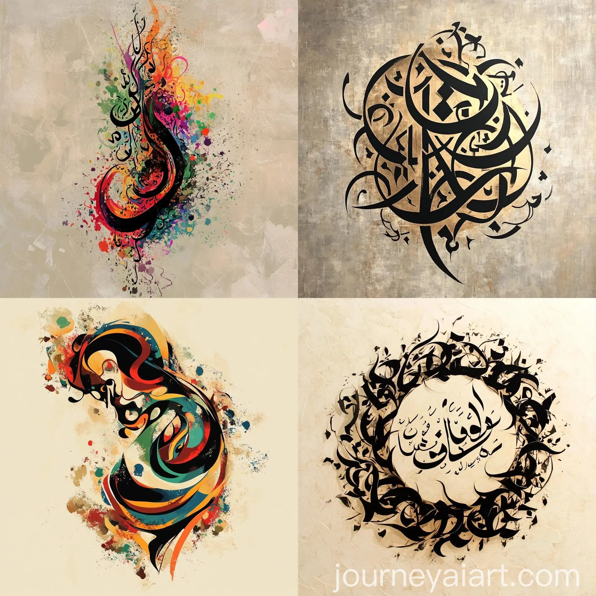 Arabic-Calligraphy-Inspired-by-Wissam-Shawkat-Art-Works