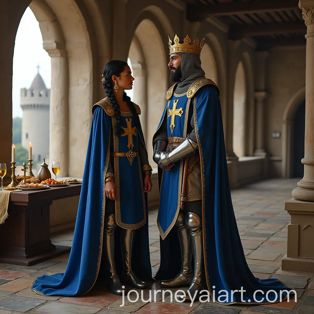 Young-KnightQueen-and-KnightKing-in-Royal-Palace