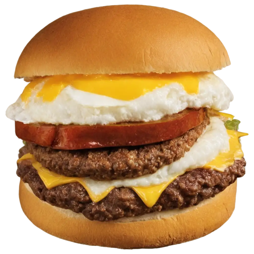 Delicious-Cheeseburger-with-Egg-PNG-Image-Crispy-Savory-and-HighQuality-Visual-Content