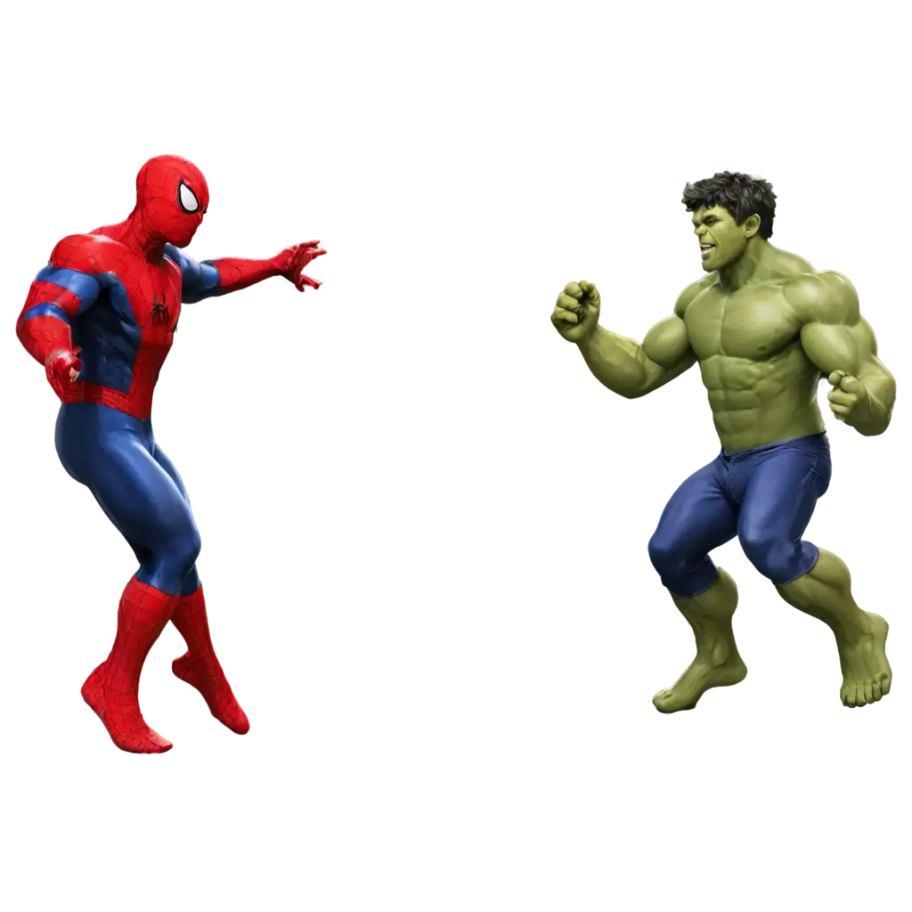 Dynamic-PNG-Image-Hulk-Dancing-with-Spiderman-in-ActionPacked-Scene