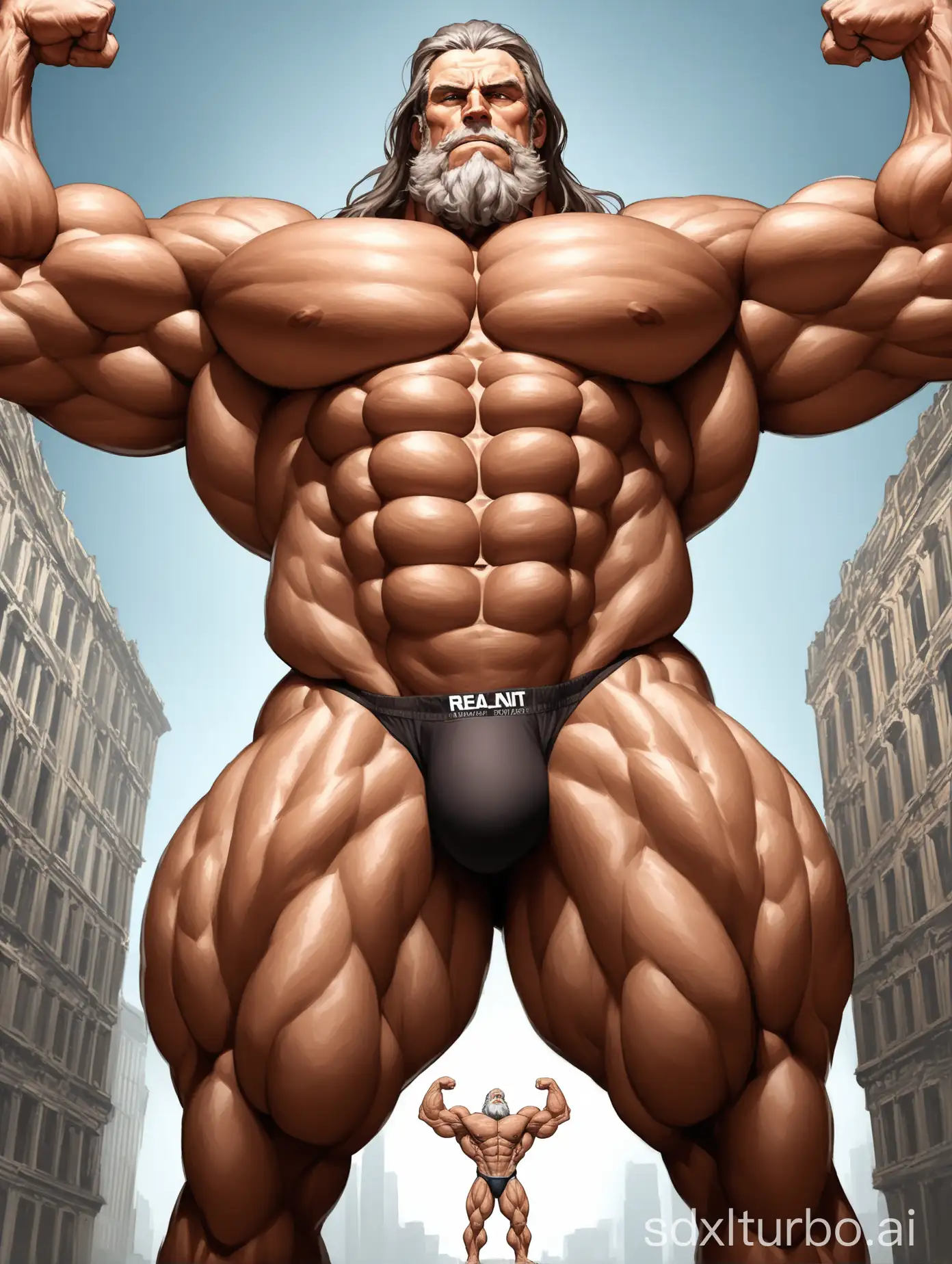 Imposing-Elderly-Giant-with-Impressive-Physique