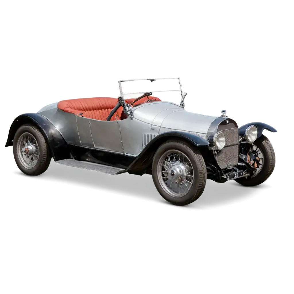 1923-Roadster-with-Silver-Paint-PNG-Image-Classic-Car-Illustration-for-Vintage-Enthusiasts