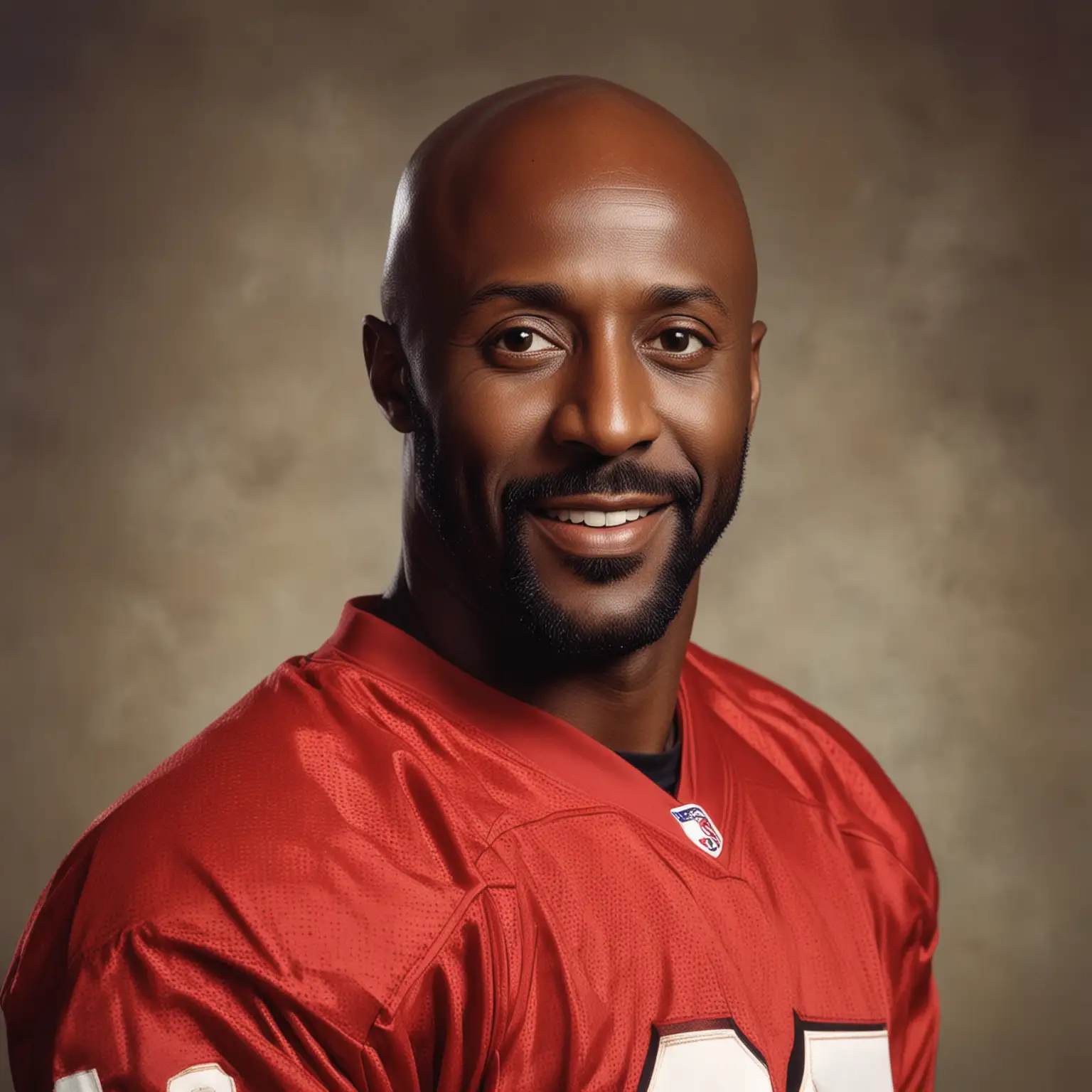 Portrait of Jerry Rice Soccer Player