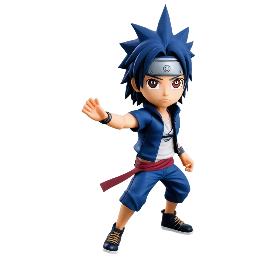 Sasuke-Naruto-Enemy-Cartoon-Toy-PNG-Image-in-Comic-Style-for-HighQuality-Digital-Use