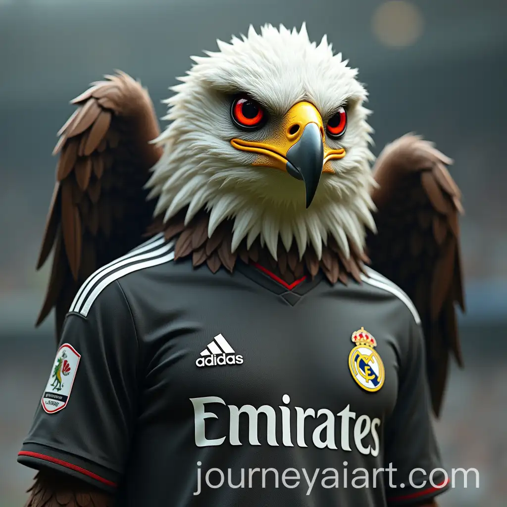 Majestic-HumanEagle-Hybrid-in-Real-Madrid-Uniform