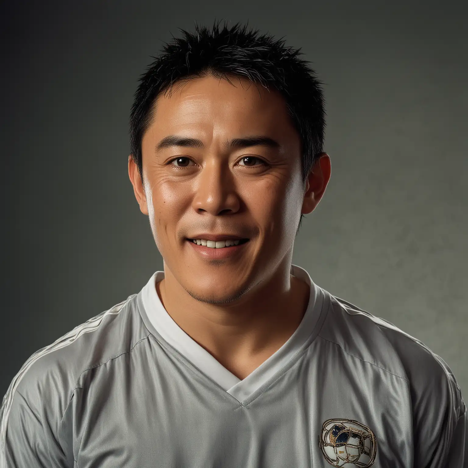 Portrait of Jet Li as a Soccer Player