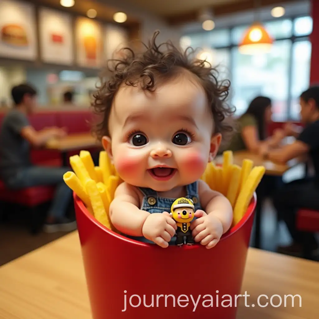Playful-Baby-in-a-French-Fry-Bucket-at-a-FastFood-Restaurant