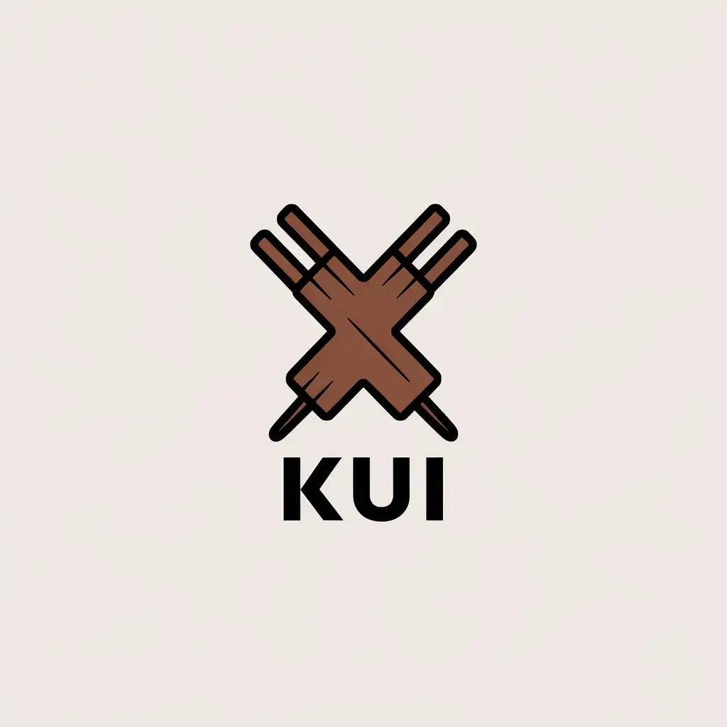 LOGO-Design-for-Kui-Minimalist-Wooden-Skewer-with-Clear-Background