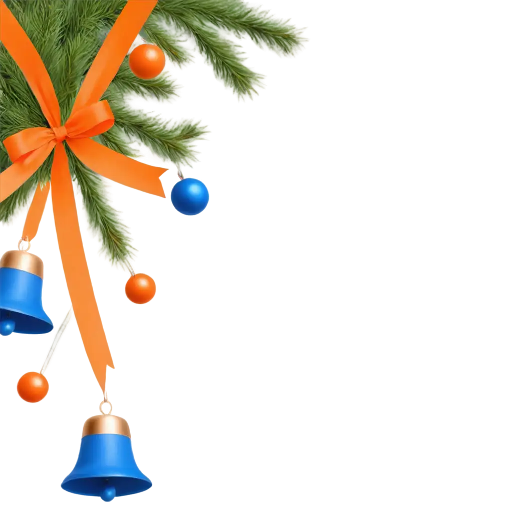 Orange-and-Blue-Christmas-Bells-PNG-Image-for-Creative-Holiday-Designs