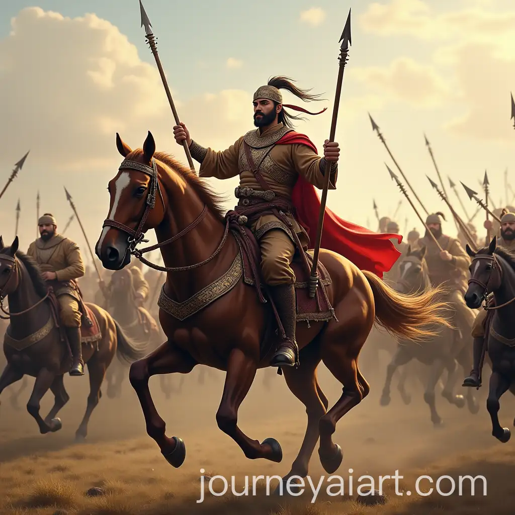 Epic-Scene-of-Vietnamese-Warrior-General-Tran-Hung-Dao-Riding-Horse-Against-Mongolian-Troops