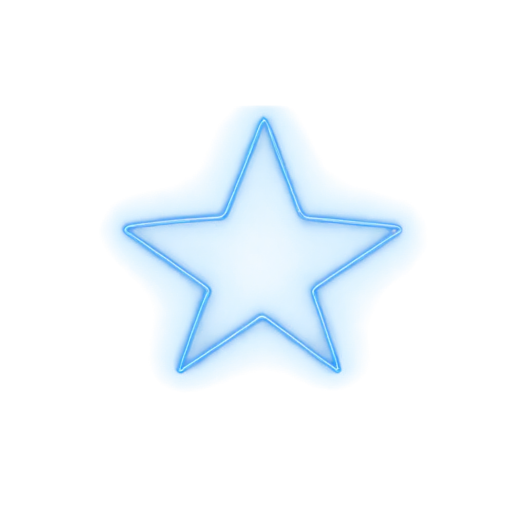 Stunning-Neon-Light-Star-PNG-Illuminate-Your-Designs-with-Vibrant-Clarity