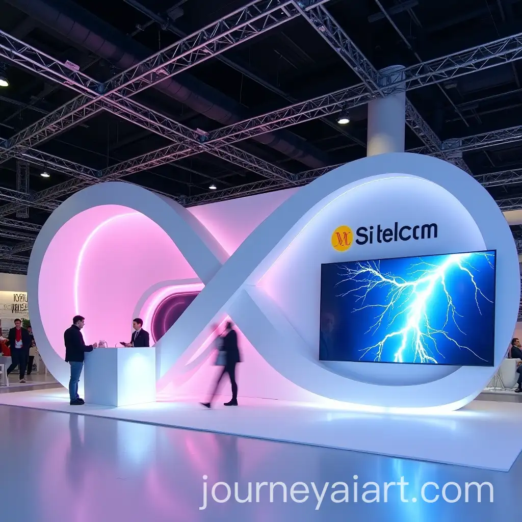 Futuristic-MSTelcom-Exhibition-Stand-with-HighTech-Lighting-and-Modern-Design