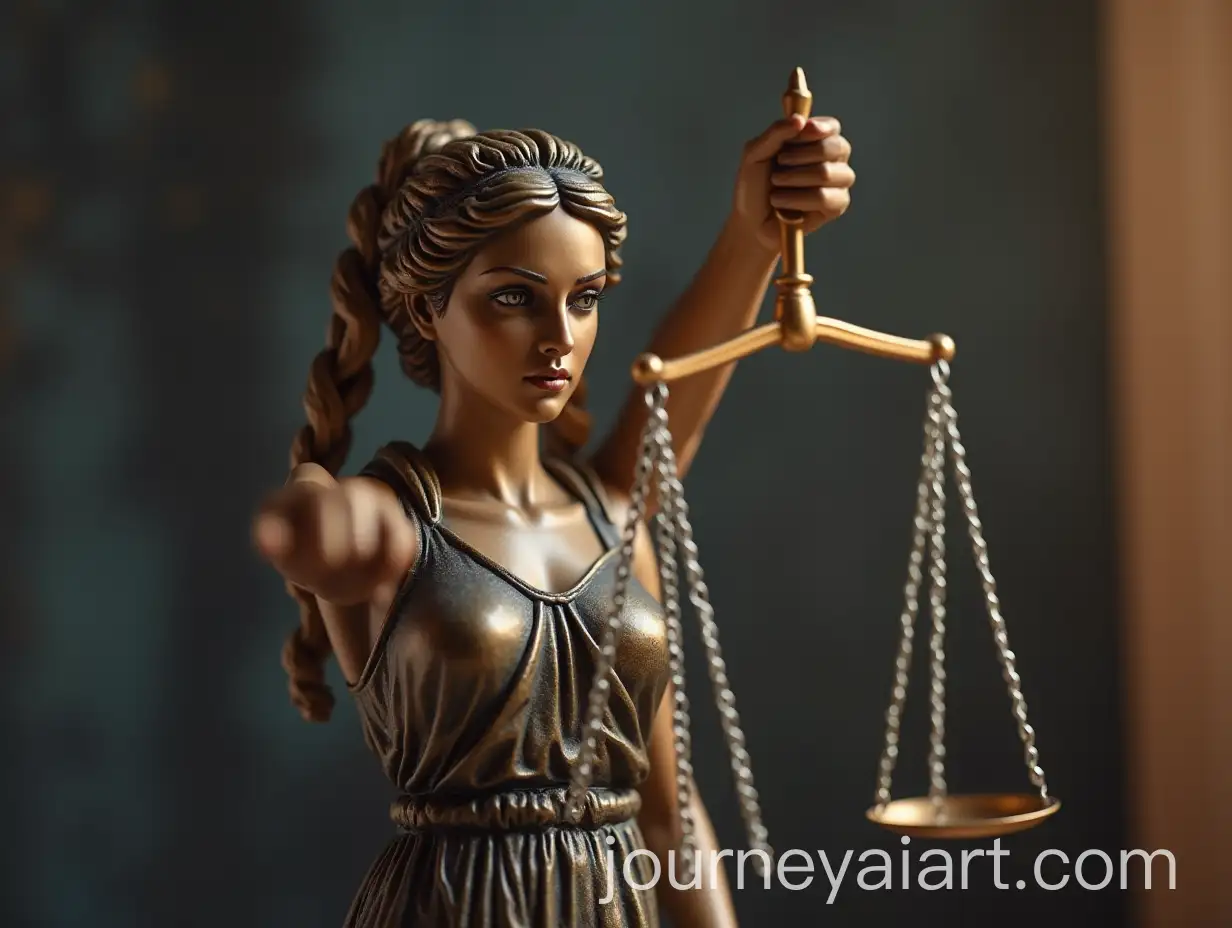 Lady-Justice-with-Her-Hands-Tied-Symbolizing-Injustice