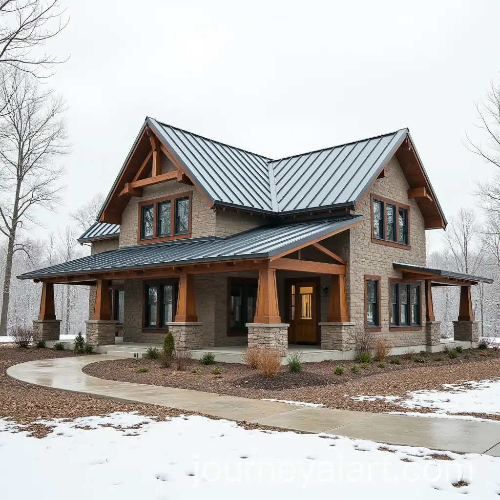 Architectural-Representation-of-the-Twelve-Months-in-Metal-Roofing-Style