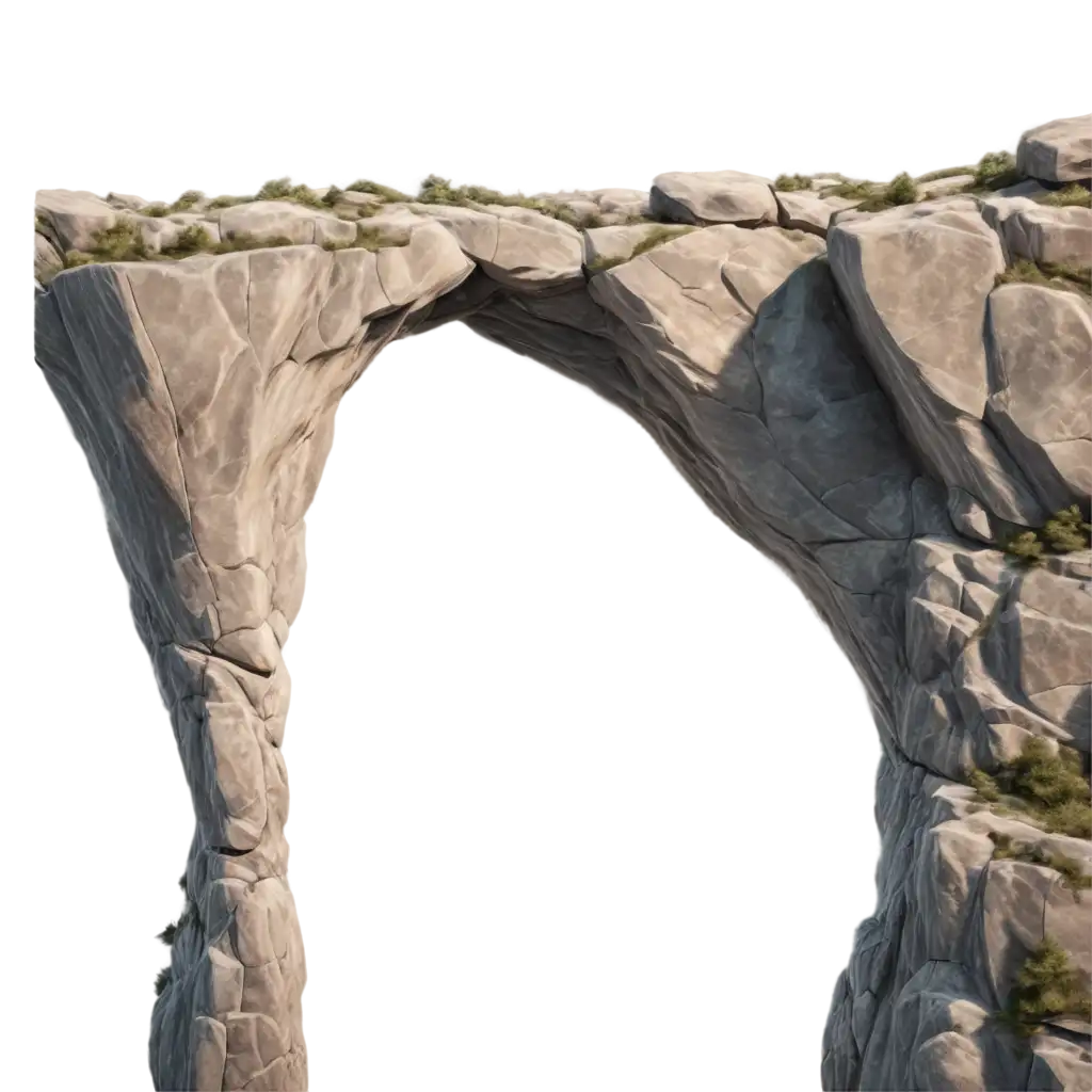 HighResolution-Photorealistic-Big-Rock-Arch-PNG-Octane-Render