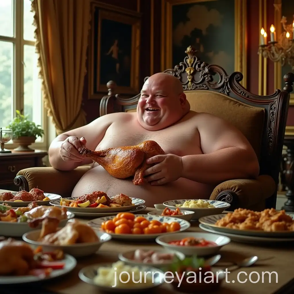 Indulgent-Dining-Experience-in-a-Luxurious-Setting