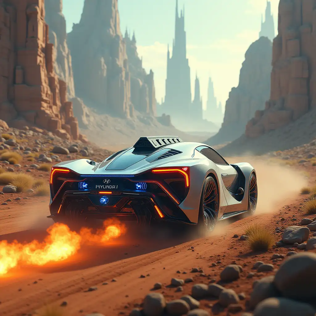 Hyundai-N-Vision-74-Time-Machine-Racing-Through-Surreal-Landscapes