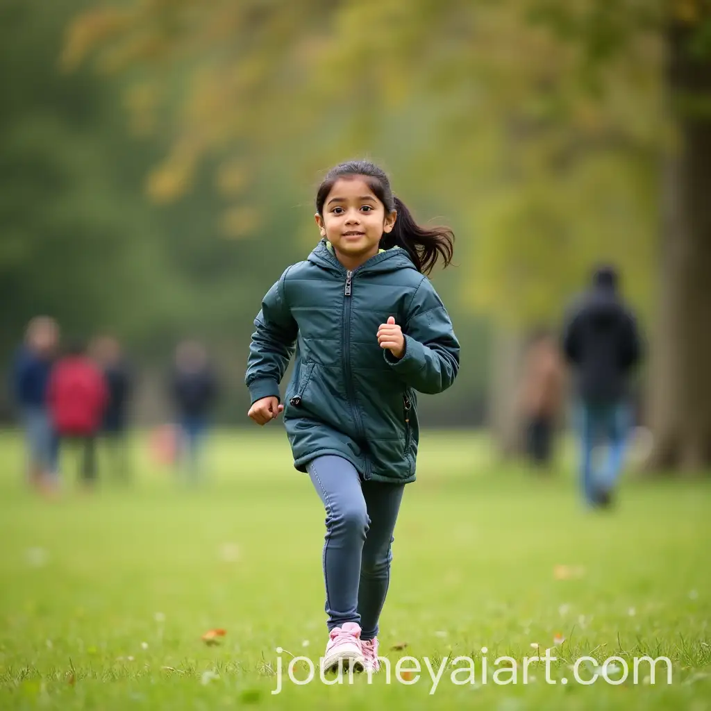 Young-Indian-Girl-Running-in-Lush-Green-Park