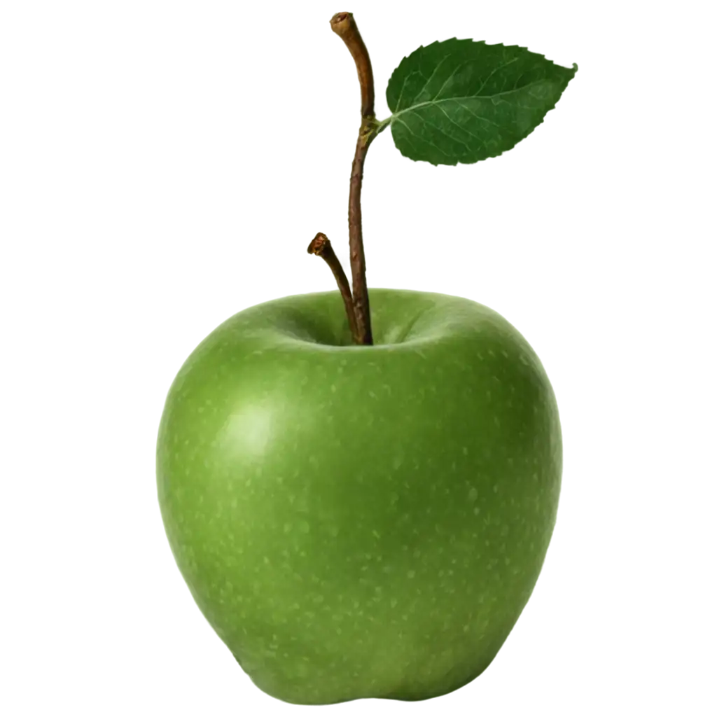 HighQuality-Green-Apple-PNG-Image-for-Digital-Design-and-Creative-Projects