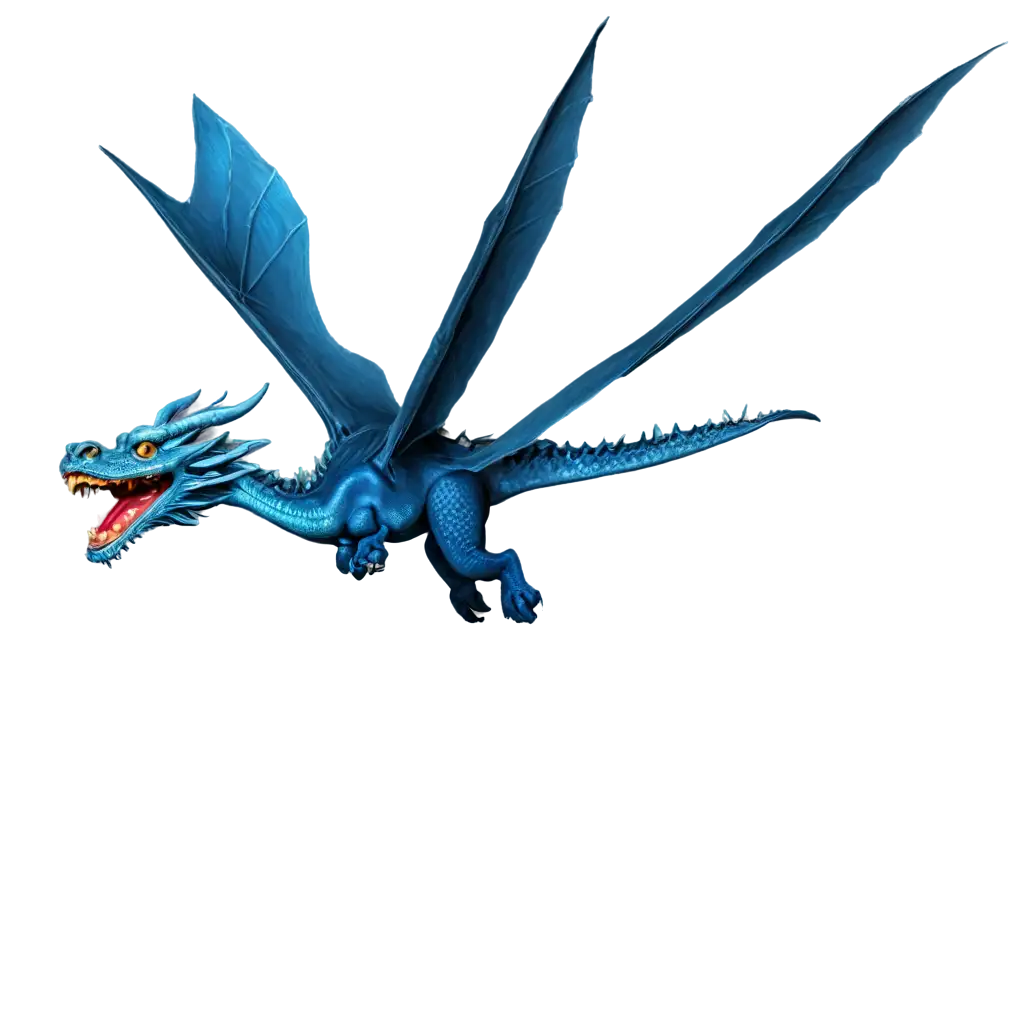 Blue-Flying-Dragon-PNG-Image-Mystical-Creature-Illustration