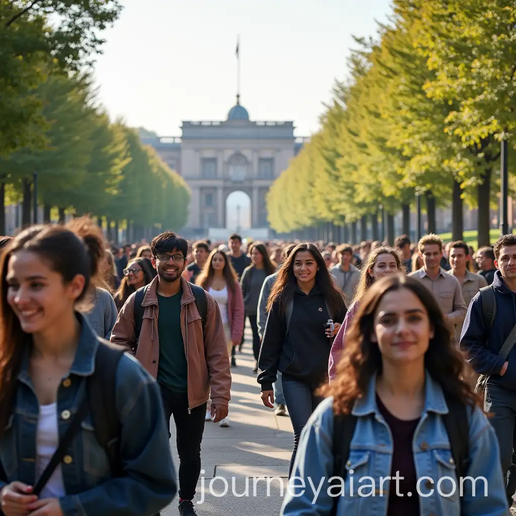 Busy-University-Campus-Filled-with-Students