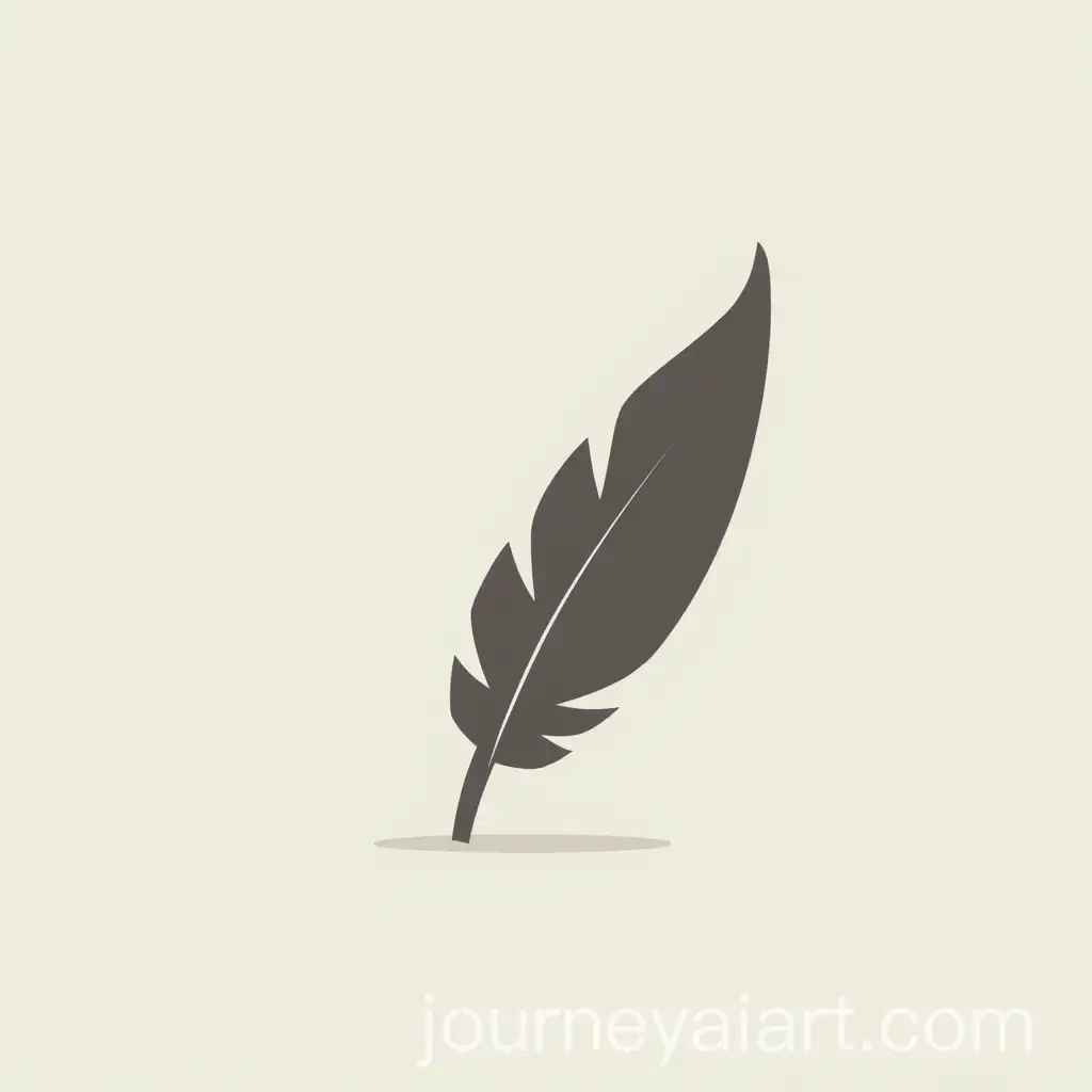 Minimalist-Geometric-Feather-with-Balanced-Symmetry-and-Blue-Color-Palette