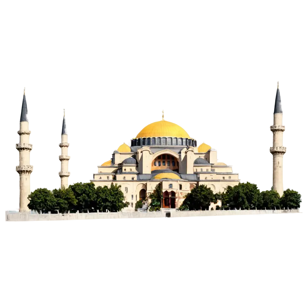 istanbul famous mosque png