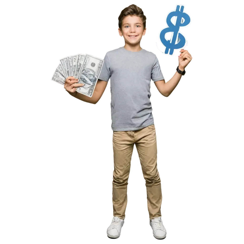 Boy-Catching-a-Dollar-Sign-PNG-Image-Capturing-the-Thrill-of-Financial-Success