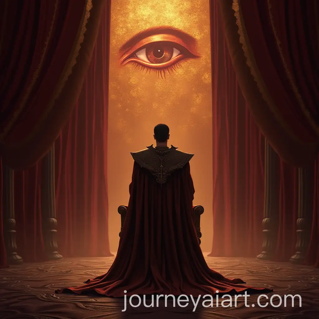 King-Zahard-in-Throne-Room-with-Symbolic-Curtains