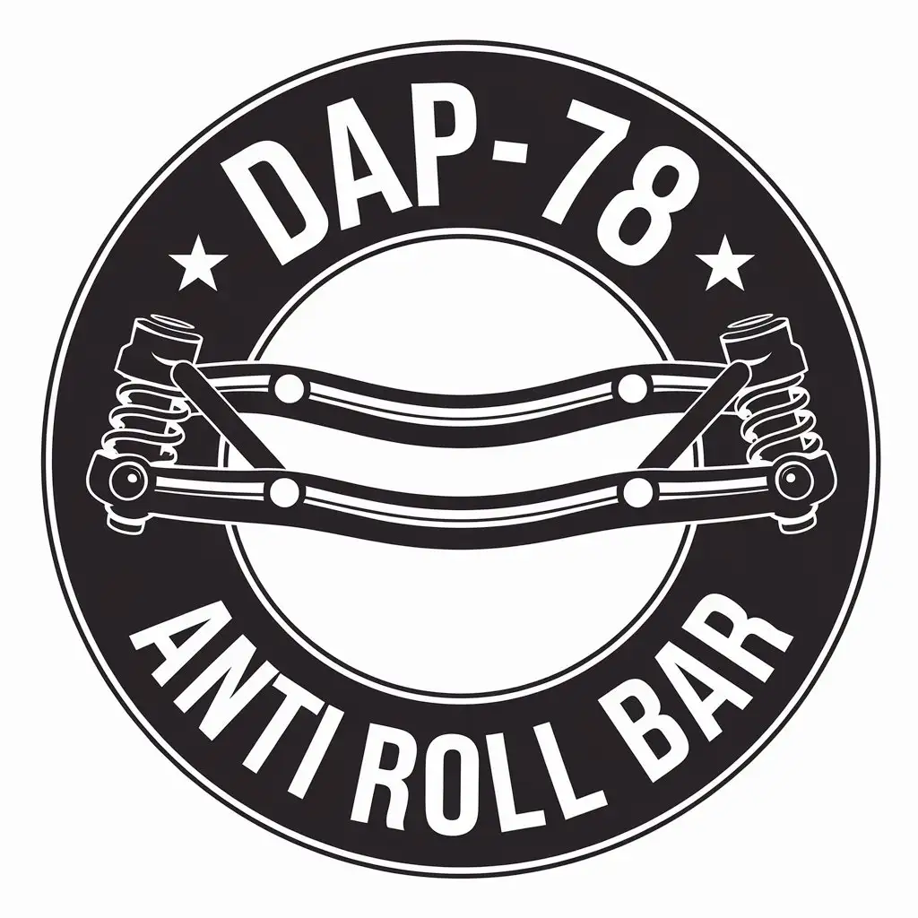 LOGO-Design-For-DAP78-Anti-Roll-Bar-Automotive-Industry-Symbol-in-Moderate-Style