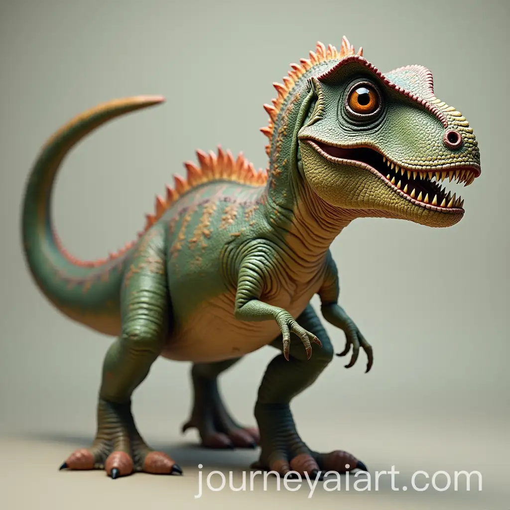 Hybrid-Dinosaur-with-Ankylosaurus-Tail-TRex-Jaw-Velociraptor-Speed-Tardigrade-Armor-and-Chameleon-Eyes