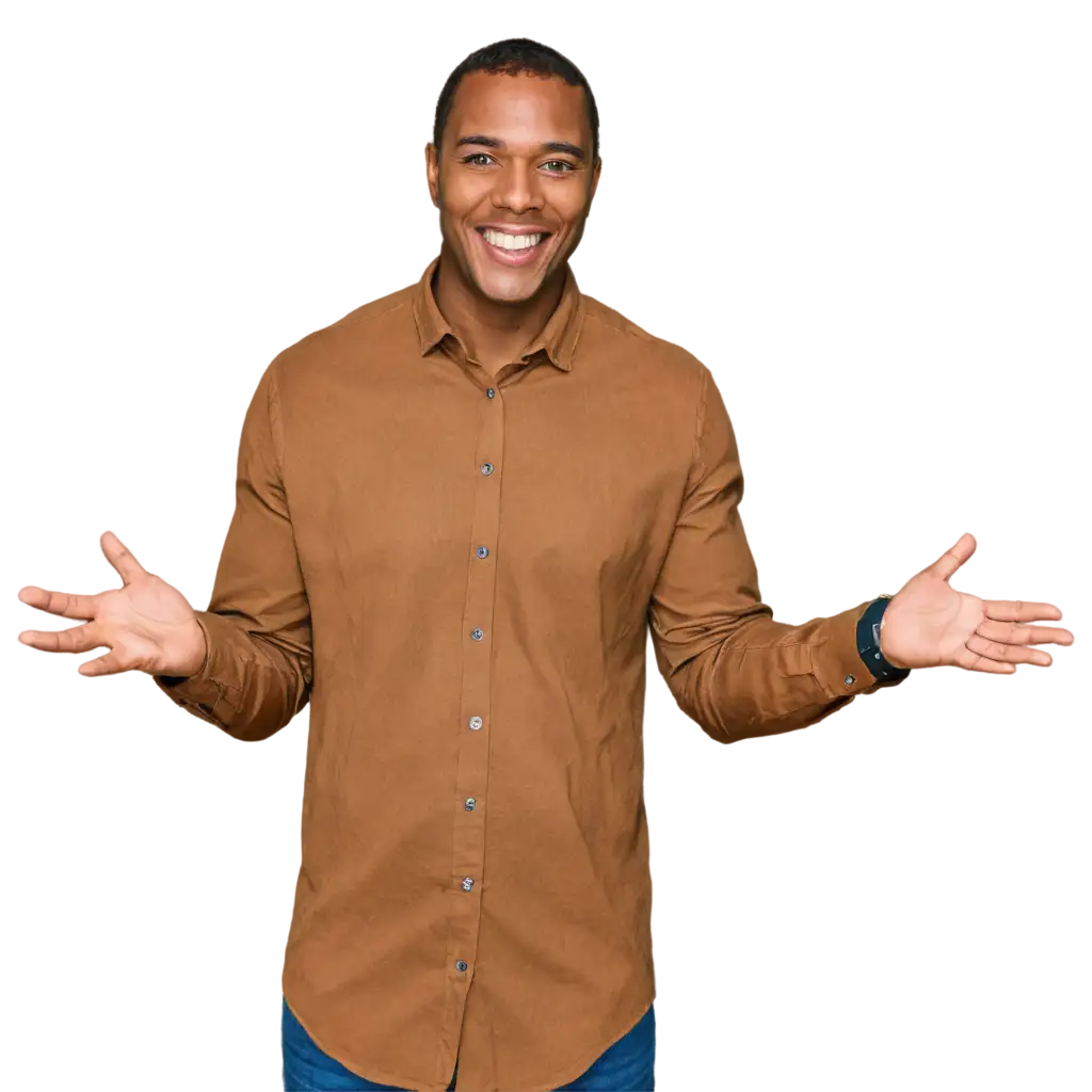 Happy-Black-Man-PNG-Image-HighQuality-and-Versatile-Design-for-Multiple-Uses